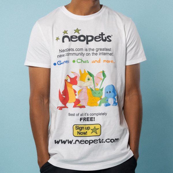 Vintage Neopets Splash Page T-Shirt Supply