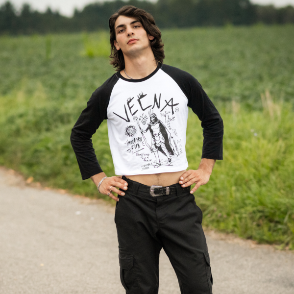 Vecna Crop Raglan T-Shirt For Discount