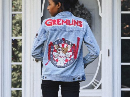 Gremlins Anniversary Denim Jacket Hot on Sale