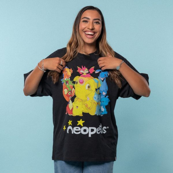 Vintage Neopets Drop Sleeve T-Shirt Sale