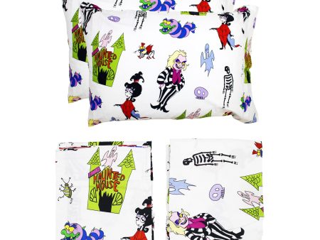 Beetlejuice 90 s Cartoon Sheet Set Fashion