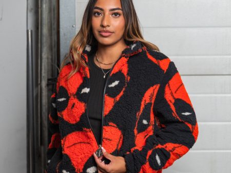 Deadpool Sherpa Jacket For Sale