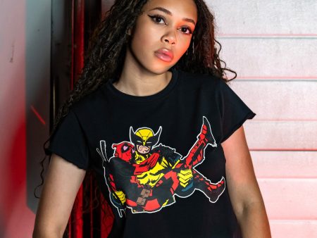 Deadpool Raw Edge T-Shrt Fashion