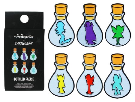 Neopets Faerie Bottle Blind Box Pins Sale