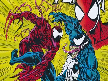 Spider-Man Vs Venom Omnibus Hc - Direct Market Cover on Sale