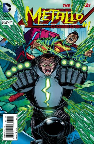 Action Comics (The New 52) #23.4 Standard Cover - Metallo For Cheap