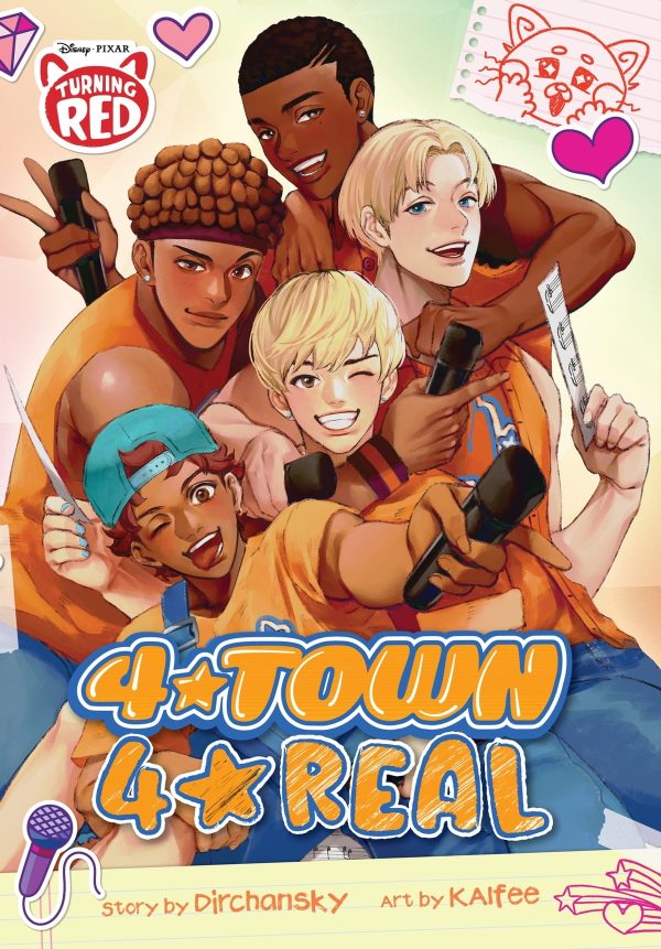 Disney & Pixars Turning Red 4 Town 4 Real Manga For Sale