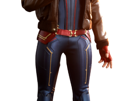 Captain Marvel Sixth Scale Figure by Hot Toys (Deluxe Version) For Sale