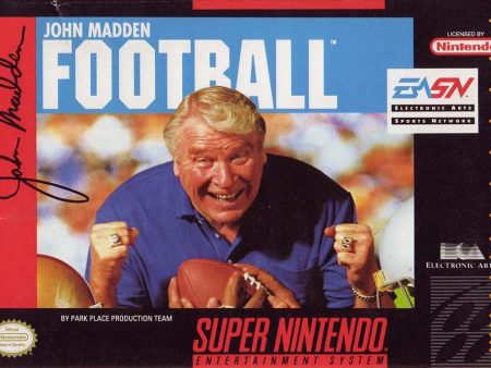 JOHN MADDEN FOOTBALL  - SNES (W BOX) For Cheap