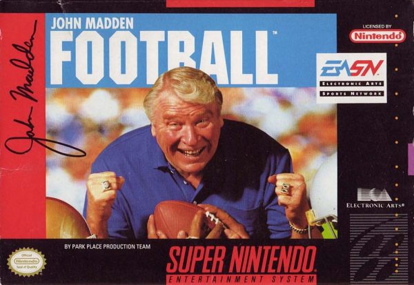 JOHN MADDEN FOOTBALL  - SNES (W BOX) For Cheap