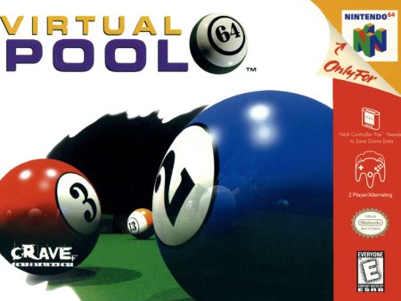 VIRTUAL POOL  - N64 (W BOX & MANUAL) Online Hot Sale