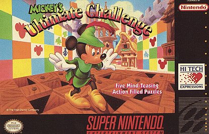 MICKEY S ULTIMATE CHALLENGE  - SNES (W BOX & MANUAL) Online