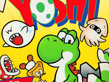 YOSHI  - NES (W BOX & MANUAL) on Sale