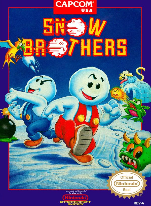 SNOW BROTHERS  - NES (W BOX & MANUAL) Sale