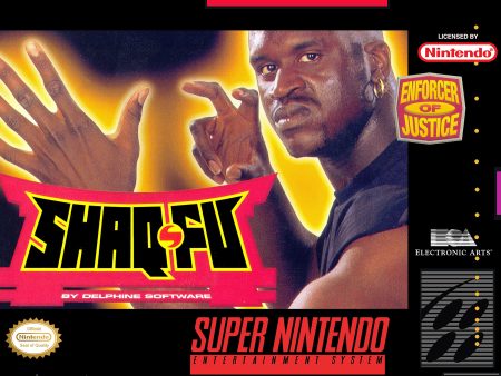 SHAQ FU  - SNES (W BOX & MANUAL) For Cheap