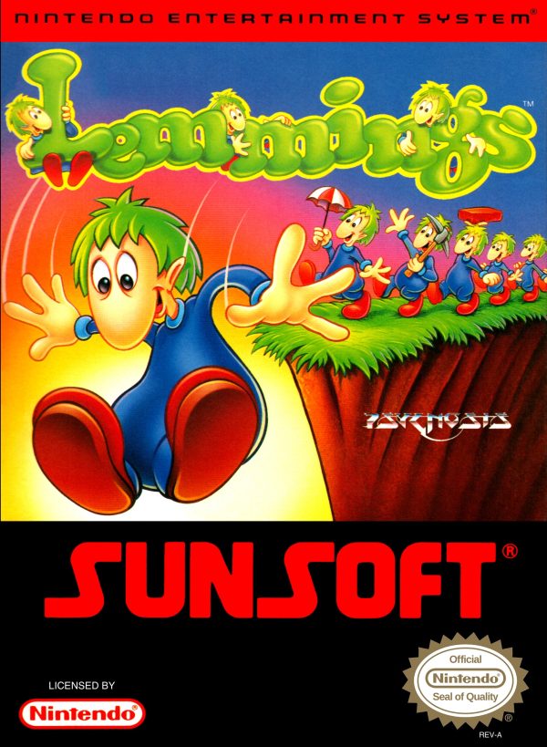 LEMMINGS  - NES (W BOX) Cheap