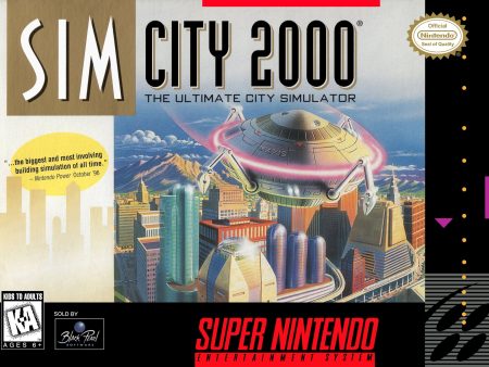 SIM CITY 2000  - SNES (W BOX) Online Hot Sale