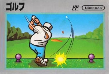 GOLF  - NES (W BOX & MANUAL) For Sale