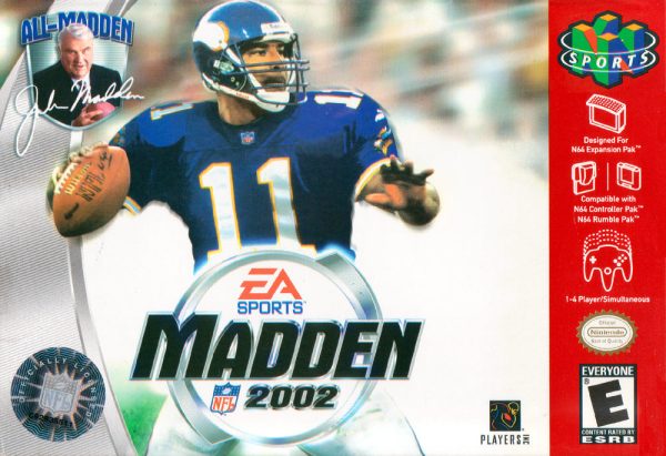 MADDEN NFL 2002  - N64 (W BOX) Online Hot Sale